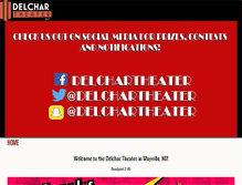 Tablet Screenshot of delcharmovies.com